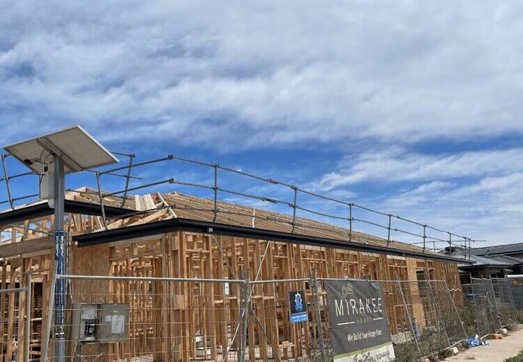 SINGLE STORY GUARD RAIL