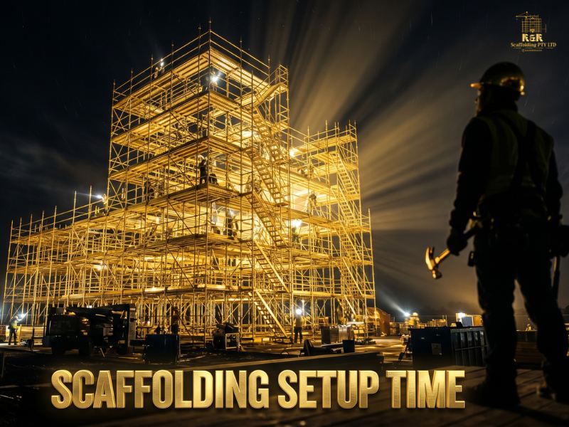 Scaffolding Setup Time Melbourne